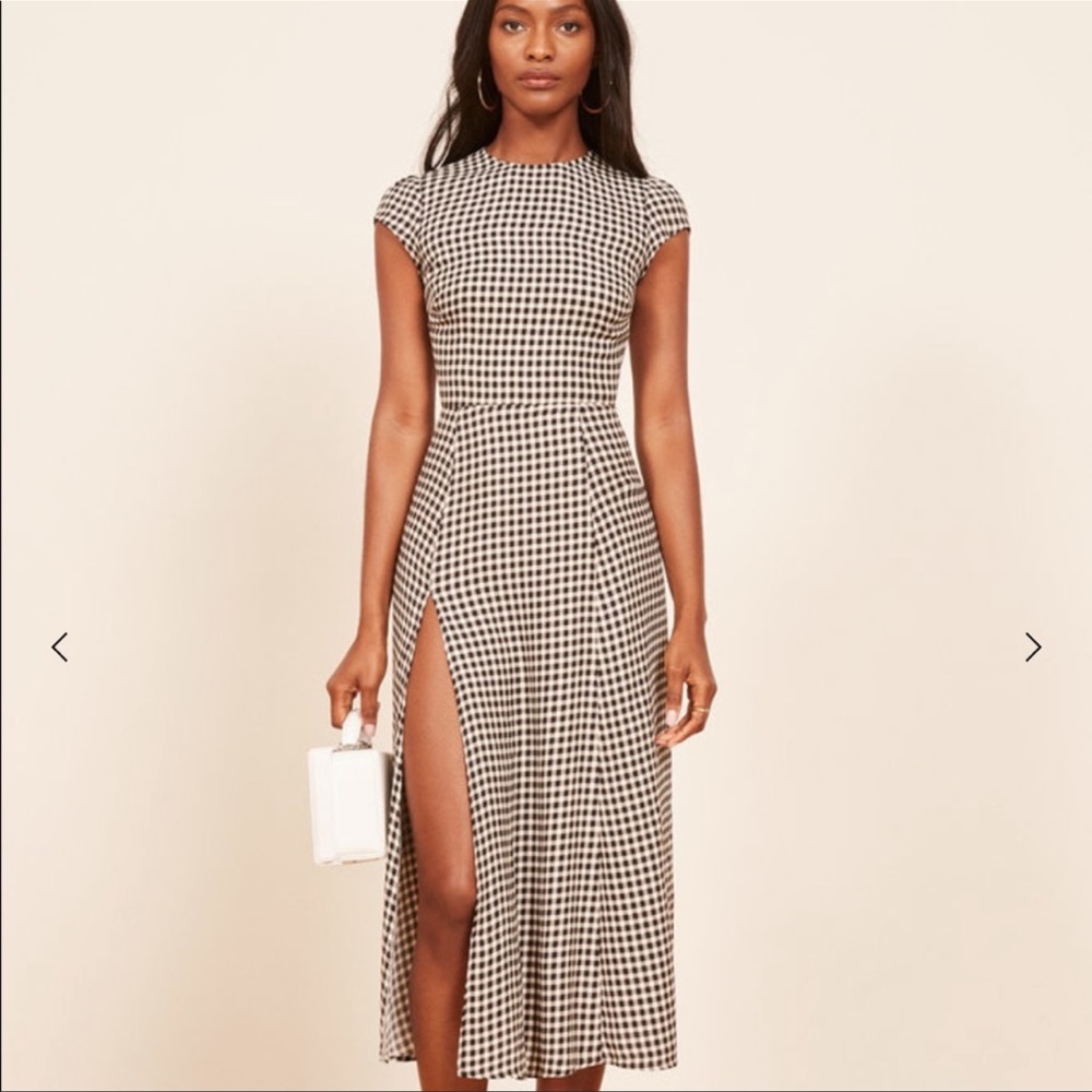 Rare print Reformation Gavin Dress. Size 4.